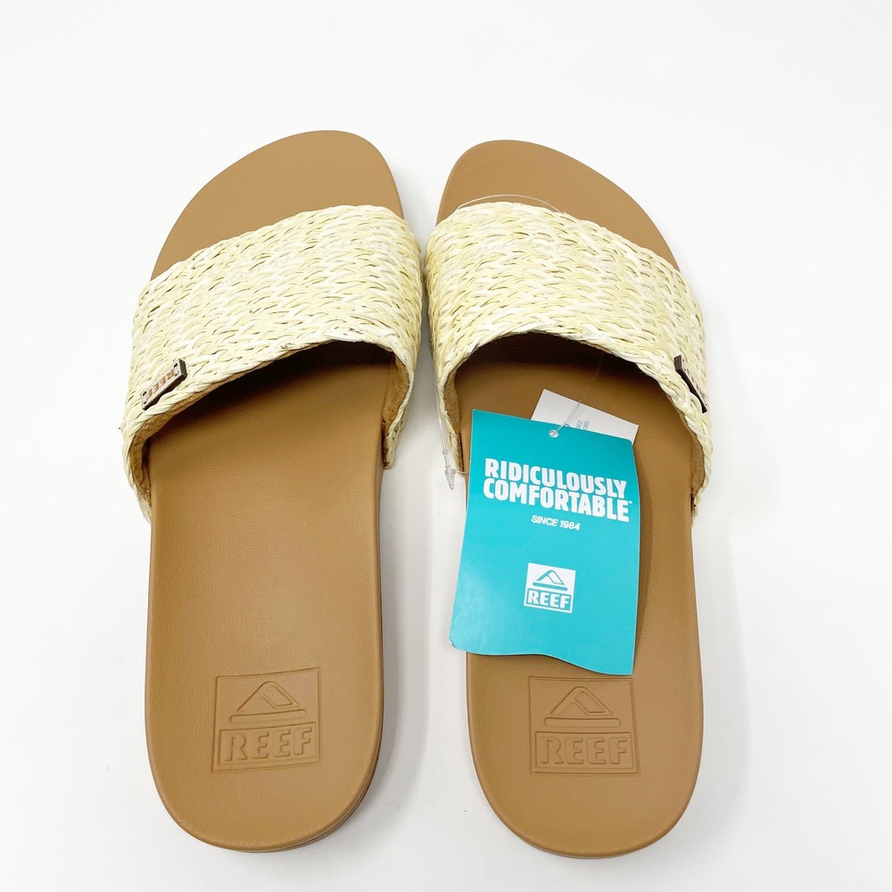 REEF CUSHION SCOUT BRAIDS SANDALS FOR WOMEN Size 11 NWT Mules - Picture 3 of 6